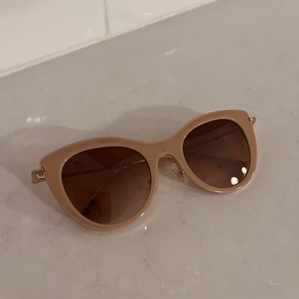 Alice + Olivia blush sunglasses